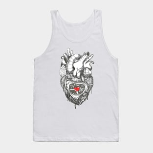 Steampunk Heart Tank Top